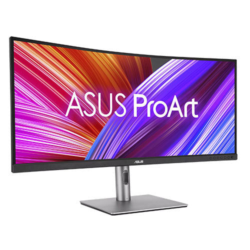 Asus ProArt Display 34" Ultra-wide Curved Professional Monitor (PA34VCNV), IPS, 21:9, 3440 x 1440, 100% sRGB, 60Hz, USB-C, RJ45, VESA-PCR Business Solutions Ltd